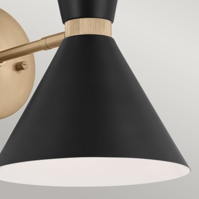 Applique Phix Bronze et noir 2x40W ELSTEAD LIGHTING KL-PHIX-1W-CBB