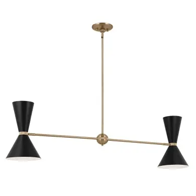 Suspension Phix Bronze et noir 4x40W ELSTEAD LIGHTING KL-PHIX-2-LINEAR-CBB