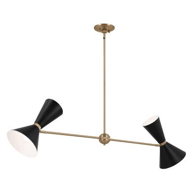 Suspension Phix Bronze et noir 4x40W ELSTEAD LIGHTING KL-PHIX-2-LINEAR-CBB