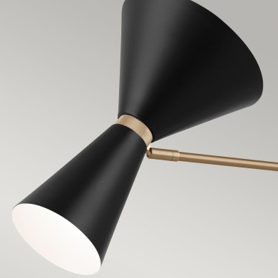 Suspension Phix Bronze et noir 4x40W ELSTEAD LIGHTING KL-PHIX-2-LINEAR-CBB