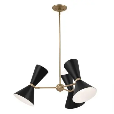 Suspension Phix Bronze et noir 6x40W ELSTEAD LIGHTING KL-PHIX-3-CBB