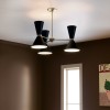 Suspension Phix Bronze et noir 6x40W ELSTEAD LIGHTING KL-PHIX-3-CBB