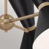Suspension Phix Bronze et noir 6x40W ELSTEAD LIGHTING KL-PHIX-3-CBB