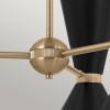 Suspension Phix Bronze et noir 6x40W ELSTEAD LIGHTING KL-PHIX-3-CBB