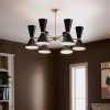 Lustre Phix Bronze et noir 12x40W  KL-PHIX-6-CBB