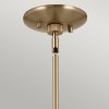 Lustre Phix Bronze et noir 12x40W  KL-PHIX-6-CBB