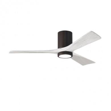 Ventilateur Plafond avec Lumière Irene 132cm Bronze Blanc ATLAS FAN IR3HLK-TB-MWH-52