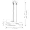 Suspension Serene Laiton 40W ELSTEAD LIGHTING KL-SERENE-LED-LP-92-NBR