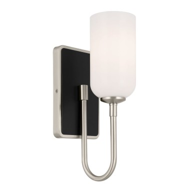 Applique Solia Nickel, noir et blanc 3W LED ELSTEAD LIGHTING KL-SOLIA-1W-BNB