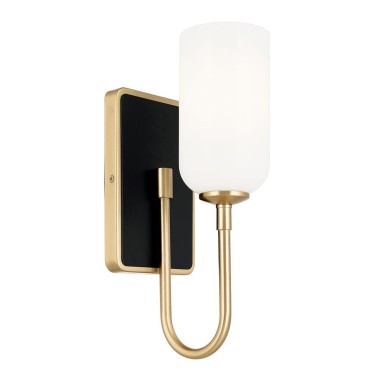 Applique Solia Bronze, noir et blanc 3W LED ELSTEAD LIGHTING KL-SOLIA-1W-CPZB