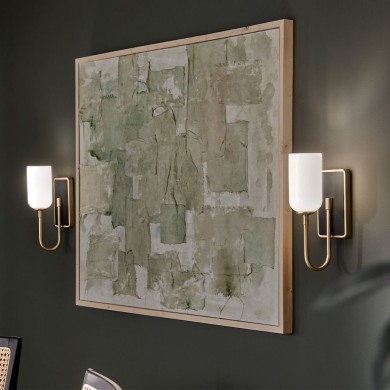 Applique Solia Bronze, noir et blanc 3W LED ELSTEAD LIGHTING KL-SOLIA-1W-CPZB