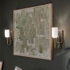 Applique Solia Bronze, noir et blanc 3W LED ELSTEAD LIGHTING KL-SOLIA-1W-CPZB