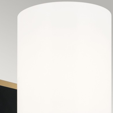 Applique Solia Bronze, noir et blanc 3W LED ELSTEAD LIGHTING KL-SOLIA-1W-CPZB