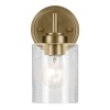 Applique Winslow Laiton et transparent 60W ELSTEAD LIGHTING KL-WINSLOW-1W-NBR