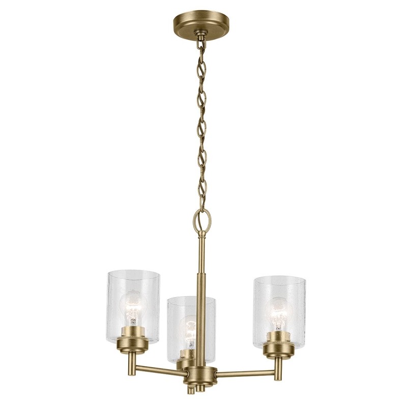 Lustre Winslow Laiton et transparent 3x60W ELS_KL-WINSLOW3-NBR KL-WINSLOW3-NBR Lustre Winslow Laiton et transparent 3x60W ELSTEAD LIGHTING KL-WINSLOW3-NBR