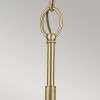 Lustre Winslow Laiton et transparent 3x60W ELSTEAD LIGHTING KL-WINSLOW3-NBR