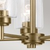 Lustre Winslow Laiton et transparent 5x60W ELSTEAD LIGHTING KL-WINSLOW5-NBR