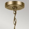 Lustre Winslow Laiton et transparent 5x60W ELSTEAD LIGHTING KL-WINSLOW5-NBR