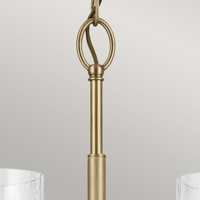 Lustre Winslow Laiton et transparent 5x60W ELSTEAD LIGHTING KL-WINSLOW5-NBR
