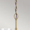 Lustre Winslow Laiton et transparent 6x60W ELSTEAD LIGHTING KL-WINSLOW6-NBR