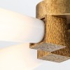 Plafonnier Kristy Doré et opale 4x40W ELSTEAD LIGHTING KRISTY-4P-DG-OPAL