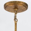 Lustre Kristy Doré et opale 5x40W ELSTEAD LIGHTING KRISTY5-DG-OPAL