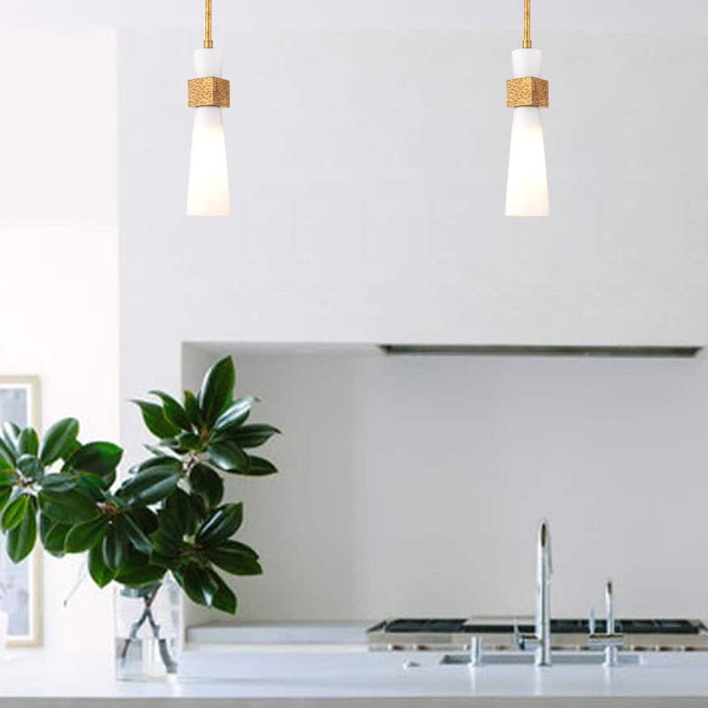 Suspension Kristy Doré et opale 40W ELS_KRISTY-MP-DG-OPAL KRISTY-MP-DG-OPAL Suspension Kristy Doré et opale 40W ELSTEAD LIGHTING KRISTY-MP-DG-OPAL