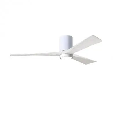 Ventilateur Plafonnier avec lampe Irene 152cm Blanc ATLAS FAN IR3HLK-WH-MWH-60