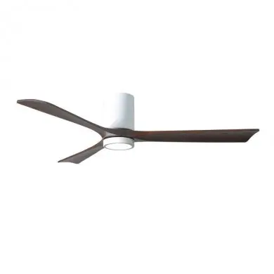 Ventilateur Plafonnier Irene-3HLK 152cm Blanc Noyer MAT_IR3HLK-WH-WA-60 IR3HLK-WH-WA-60 Ventilateur Plafonnier Irene-3HLK 152cm Blanc Noyer ATLAS FAN IR3HLK-WH-WA-60