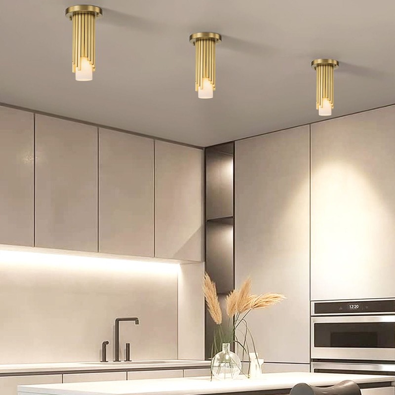 Plafonnier Marvele Laiton et opale 40W ELS_MARVELE-MP-AB-OPAL MARVELE-MP-AB-OPAL Plafonnier Marvele Laiton et opale 40W ELSTEAD LIGHTING MARVELE-MP-AB-OPAL