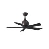 Ventilateur Plafonnier Moderne Irene 106cm Bronze Noir ATLAS FAN IR5-TB-BK-42