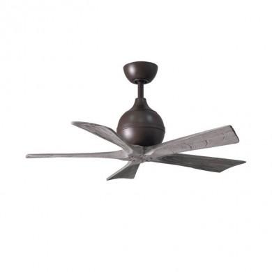 Ventilateur de plafond Irene-5 106cm Bronze Bois vieilli ATLAS FAN IR5-TB-BW-42