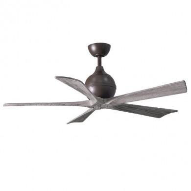 Ventilateur de plafond Irene-5 132cm Bronze Bois vieilli ATLAS FAN IR5-TB-BW-52