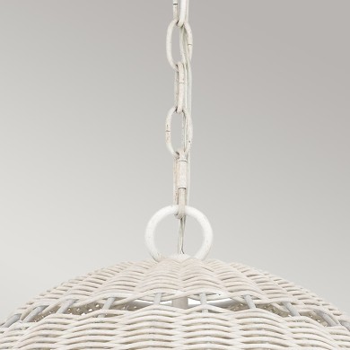 Suspension Lindendale Blanc 60W ELSTEAD LIGHTING QZ-LINDENDALE-P-AWH