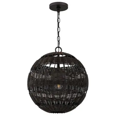 Suspension Lindendale Bronze 60W ELSTEAD LIGHTING QZ-LINDENDALE-P-WT
