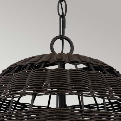 Suspension Lindendale Bronze 60W ELSTEAD LIGHTING QZ-LINDENDALE-P-WT