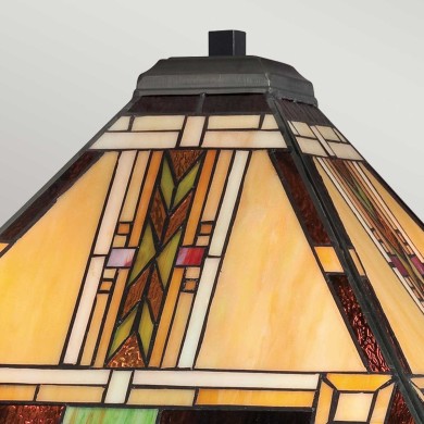Lampe Navajo Bronze, multicolore 2x60W ELSTEAD LIGHTING QZ-NAVAJO-TL-VB