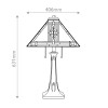 Lampe Navajo Bronze, multicolore 2x60W ELSTEAD LIGHTING QZ-NAVAJO-TL-VB