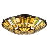 Plafonnier Reed Bronze 2x60W ELSTEAD LIGHTING QZ-REED-F-VB