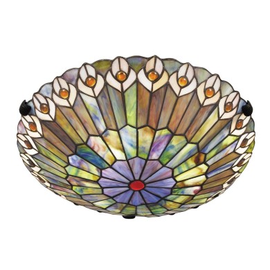 Plafonnier Watkins Bronze 2x60W ELSTEAD LIGHTING QZ-WATKINS-F-VB