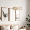 Suspension Waylon Blanc et marron 4x60W ELSTEAD LIGHTING QZ-WAYLON-4P-AWH