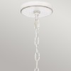 Suspension Waylon Blanc et marron 4x60W ELSTEAD LIGHTING QZ-WAYLON-4P-AWH