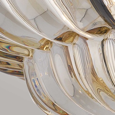 Plafonnier Whitecap Ambré 4x40W ELSTEAD LIGHTING QZ-WHITECAP-SF-M