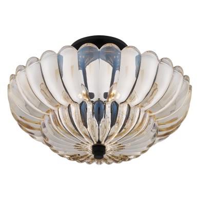 Plafonnier Whitecap Ambré 4x40W ELSTEAD LIGHTING QZ-WHITECAP-SF-M