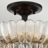 Plafonnier Whitecap Ambré 3x40W ELSTEAD LIGHTING QZ-WHITECAP-SF-S