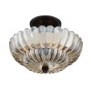 Plafonnier Whitecap Ambré 3x40W ELSTEAD LIGHTING QZ-WHITECAP-SF-S