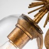 Applique Staring Doré et transparent 2x40W ELSTEAD LIGHTING STARING-2WB-DG-CLEAR