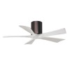 Ventilateur de Plafond Irene-5H 106cm Bronze Huilé Blanc ATLAS FAN IR5H-BB-MWH-42