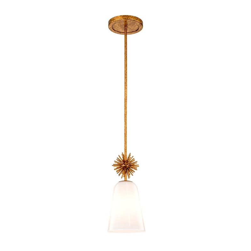 Suspension Staring Doré et opale 40W ELS_STARING-MP-DG-OPAL STARING-MP-DG-OPAL Suspension Staring Doré et opale 40W ELSTEAD LIGHTING STARING-MP-DG-OPAL
