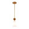 Suspension Staring Doré et opale 40W ELSTEAD LIGHTING STARING-MP-DG-OPAL